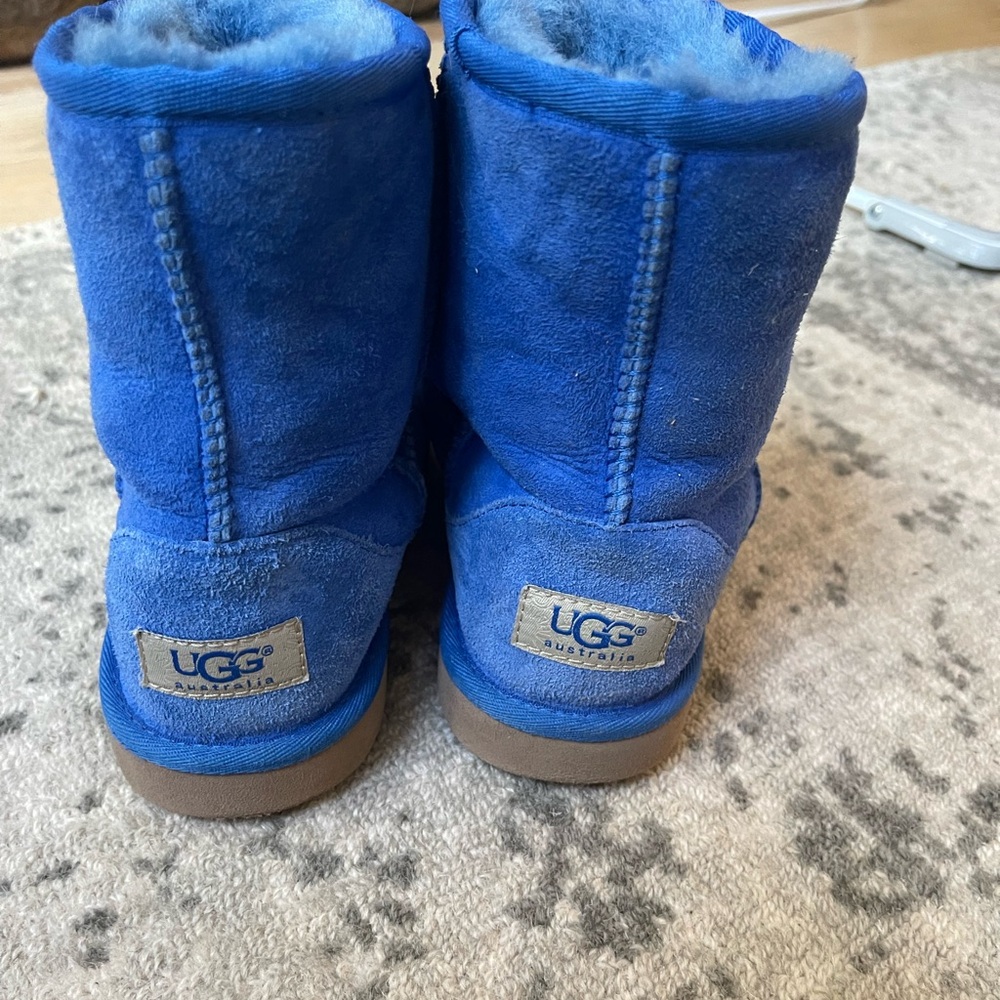 Blue Uggs Girls Size 2